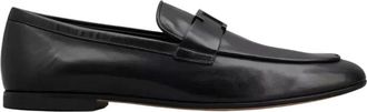 Tod's Black Leather Loafers - male - Tods - Loafers - Black - 10 UK - Shoes
