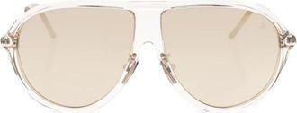 Moncler Sunglasses, unisex, Brown, Size: 61 MM Glyde Sunglasses