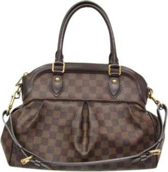 Louis Vuitton Pre-owned Trevi PM Schoudertas - Dames - Vintage Handtas - Bruin - ONE Size - Vintage
