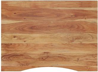 vidaXL Tablero de escritorio rectangular madera acacia 110x80x2,5 cm vidaXL