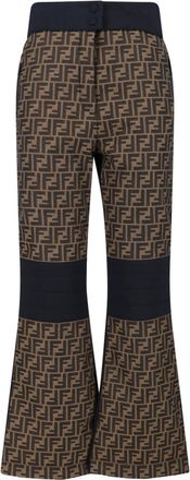 Fendi Pantaloni Da Sci Logo Ff