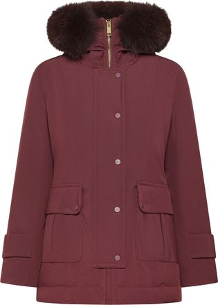 Peuterey Plum Red Buriram Srtr Grs Fur Recycled Jacket