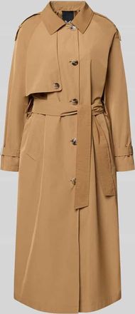 Fuchs Schmitt Trenchcoat mit Bindeg&uuml;rtel in Camel, Gr&ouml;&szlig;e 38