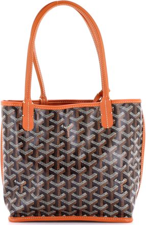 Goyard Anjou Reversible Tote Coated Canvas Mini