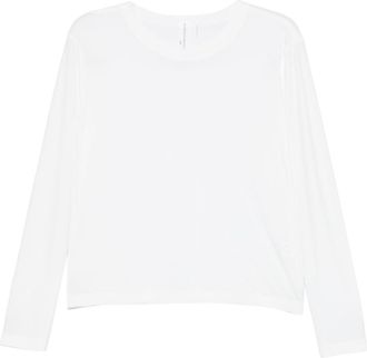 Norma Kamali Langarm-Top