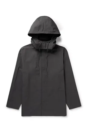 Amomento Hooded Poplin Jacket