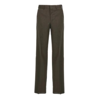 Fendi Hombre, Pantalones, Verde, Talla: S