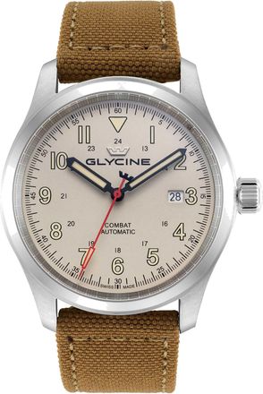 Glycine Mens Combat Field 42mm Watch GL0566