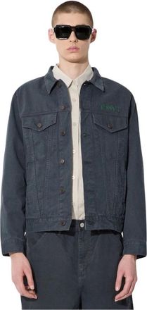 Thisisneverthat Tsnvt Trucker Jacket - Heren - Spijkerjassen - Blauw - L - Katoen - Jassen