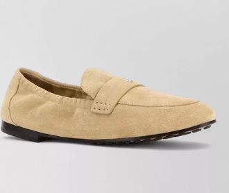 Tory Burch leather ballet loafers