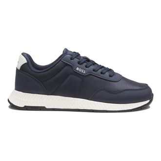 HUGO BOSS Schoenen, Heren, Blauw, 42 EU, 404 Sneakers
