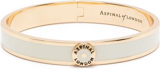 Aspinal of London Bracciale rigido con smalto - Oro