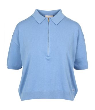 Semicouture Camisetas Y Polos Semicouture Azul Brillante