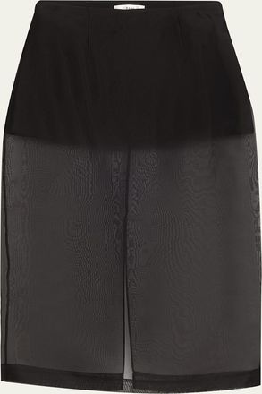 Frame Denim The Silk Organza Skirt