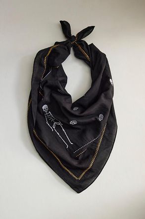 Terrain Embroidered Skeleton Bandana