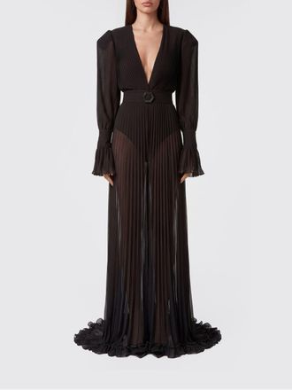 Philipp Plein Cr&ecirc;pe Pleated Dress