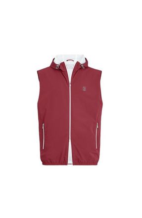 Brunello Cucinelli Vest in Cherry at Nordstrom, Size Xxx-Large Eu
