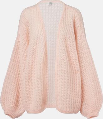 Toteme C&aacute;rdigan oversized en mezcla de mohair