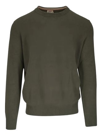 Faherty Jackson crew-neck sweater - Green