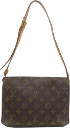 Louis Vuitton Pre-owned Vintage Monogram Schoudertas - Dames - Vintage Schoudertas - Bruin - ONE Size - Vintage