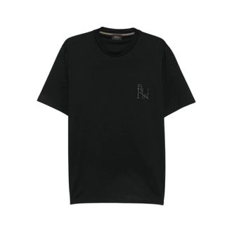 Brioni Hombre, Camisetas, Negro, Talla: XL