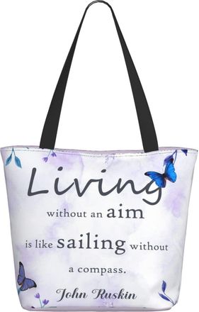AOOEDM Inspirational Quote Ladies Shopping Bag 13x11x7in.The Perfect ValentineS Day Gift.It Is The Best ValentineS Day Gift For Mom, Daughter, Wife,Etc
