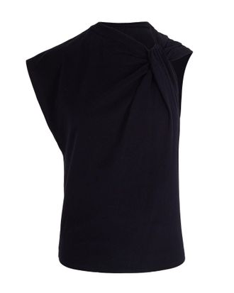 Isabel Marant Asymmetric Twist Detail T-Shirt