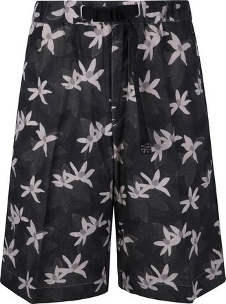 White Sand Bermuda Shorts voor Mannen - Heren - Korte Broeken - Zwart - L - Korte Broeken
