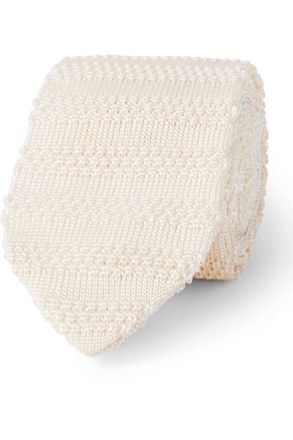 Mr P. 7cm Knitted Silk Tie