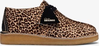 Clarks Desert Trek Leopard Print