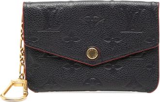 Louis Vuitton Marine Rouge Monogram Navy Red Color Leather Pouch (Pre-Owned)