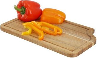 MegaChef 14 x 8.5 Inch Acacia Wood Cutting, Prep and Serving Butcher Cutting Board at Nordstrom