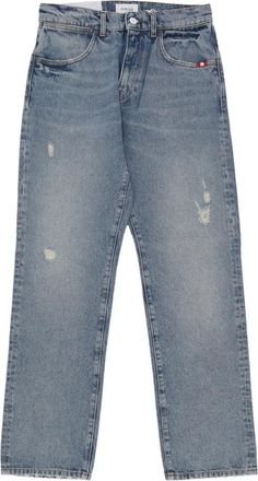 Amish Stone Denim Heren Jeans - Heren - Regular Fit Jeans - Blauw - W34 - Denim - Jeans