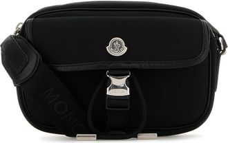 Moncler Black Canvas New Trick Crossbody Bag