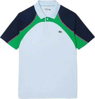 Lacoste Ultra Dry-tennispolo voor heren (Blauw)