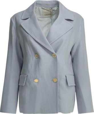 Max Mara Mujer, Chaquetas, Azul, Talla: S