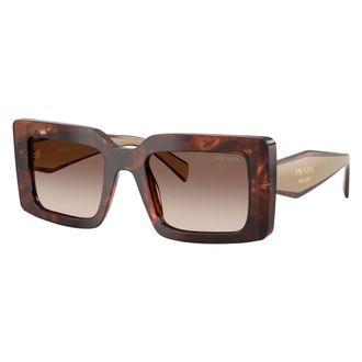 Prada Sunglasses, female, Brown, Size: 52 MM PR D01S Sunglasses