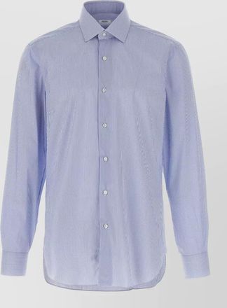 Barba striped cotton shirt