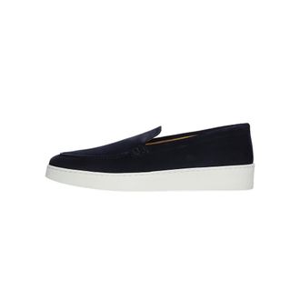 Goosecraft Schoenen, Heren, Blauw, 44 EU, Su&egrave;de, Stijlvolle Loafer met Sportieve Touch