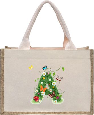 Generic Tote Bags for Women - Stylish Womens Tote Bag for Mom Shopping Beach and Daily Durable Fashionable Carryall Handbag with Letter Design