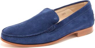 Tod's Stijlvolle Loafer Schoen Made in Italy - Dames - Loafers - Blauw - 36 1/2 EU - Schoenen