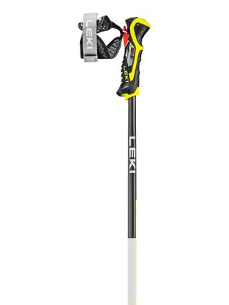 Leki Skistokken met logoprint - Zwart