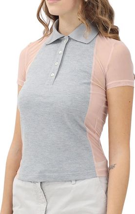 Pinko Grey Nylon Elastane Polo