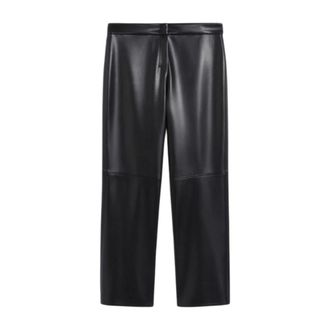 Max Mara Straight Trousers, female, Black, Size: L Sublime Trouser
