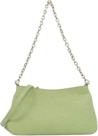 Gucci Pre-owned Shoulder Bags, female, Green, Size: ONE SIZE Pre-owned Vintage Shoulder Bag