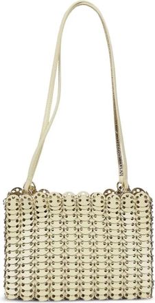 Paco Rabanne 1969 Reversible Flip Bag - Dames - Schoudertassen - Geel - ONE Size - Leer - Tassen