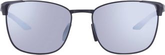 Nike Silver Flash Square Mens Sunglasses NIKE METAL FUSION FV2377 010 55
