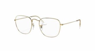 Ray-Ban Womens Rb3857V 3086 Frank Optics Metal Eyeglass Frame In Polished Gold