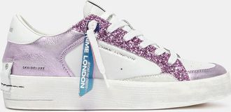 Crime London SK8 DELUXE WEDGE LILAC LOVER