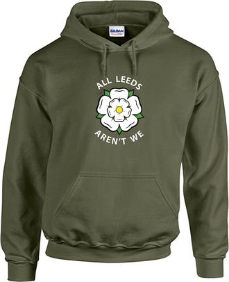 Generic ALAW All Leeds Arnt We Hoodie Classic Football City United Crew Terraces Casuals Hoody Footie Fan Gift for Husband Brother Dad Grandad Men Male (as8, 